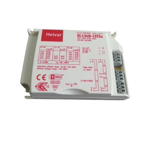 Helvar el1/2x9-13tcs